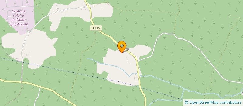 localisation de l'entreprise LES COLIBRIS 972  ST-SYMPHORIEN
