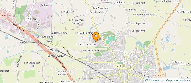 localisation de l'entreprise LES COLIBRIS DE LA ROCHE AUX FEES  JANZE