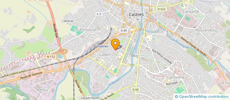 localisation de l'entreprise LES COLIBRIS DE PARIS  CASTRES