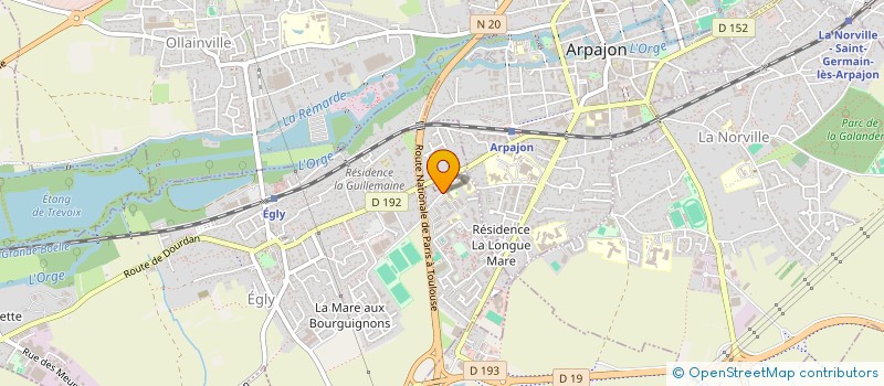 localisation de l'entreprise LES COLIBRIS DES ILES  EGLY