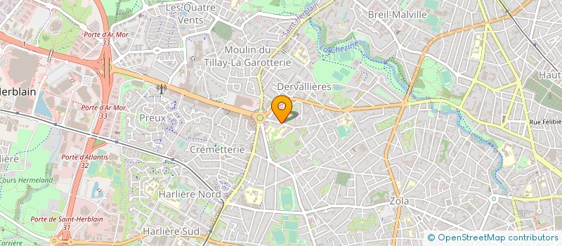 localisation de l'entreprise LES COLLECTES à NANTES