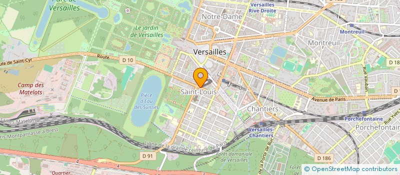 localisation de l'entreprise LES COLLECTEURS CHIFFONNIERS  LA RIVIERE-SAINT-SAUVEUR