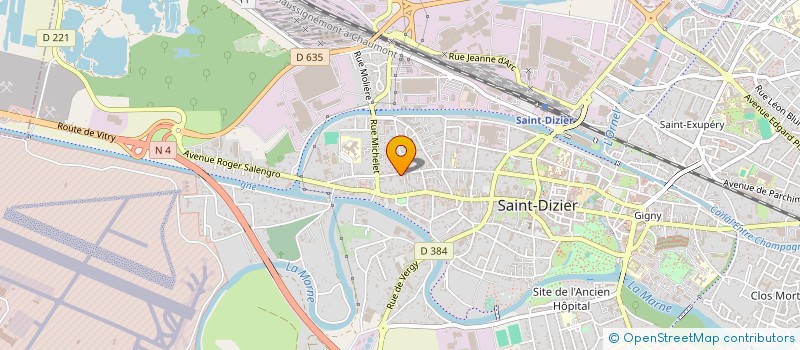 localisation de l'entreprise LES COLLECTIONNEURS PASSIONNES DE LA BOXE ANGLAISE à SAINT-DIZIER