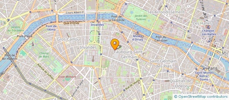 localisation de l'entreprise LES COLLEGIENS  PARIS