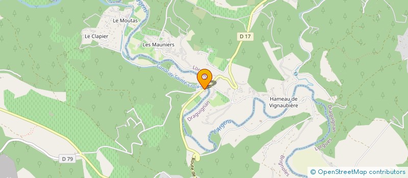 localisation de l'entreprise LES COLLEGUES  LE THORONET