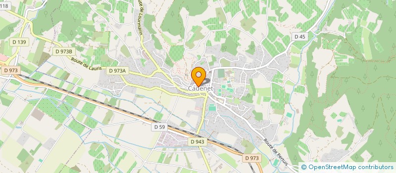 localisation de l'entreprise LES COLLEGUES  CADENET