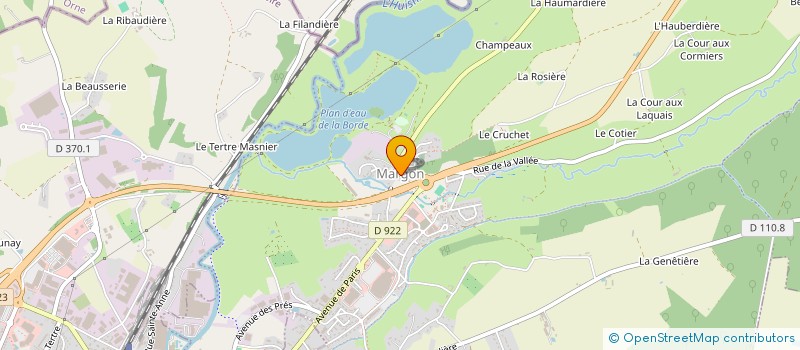 localisation de l'entreprise LES COLLINES à ARCISSES