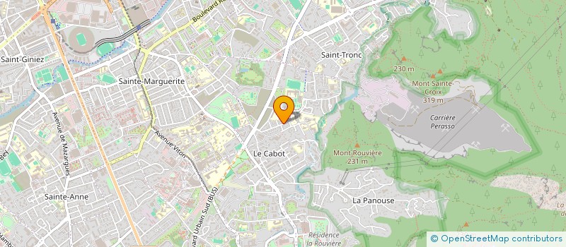 localisation de l'entreprise LES COLLINES à MARSEILLE