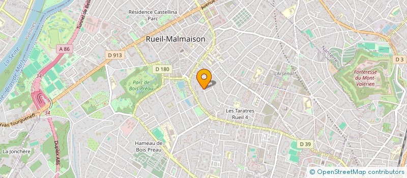 localisation de l'entreprise LES COLOMBES à RUEIL-MALMAISON