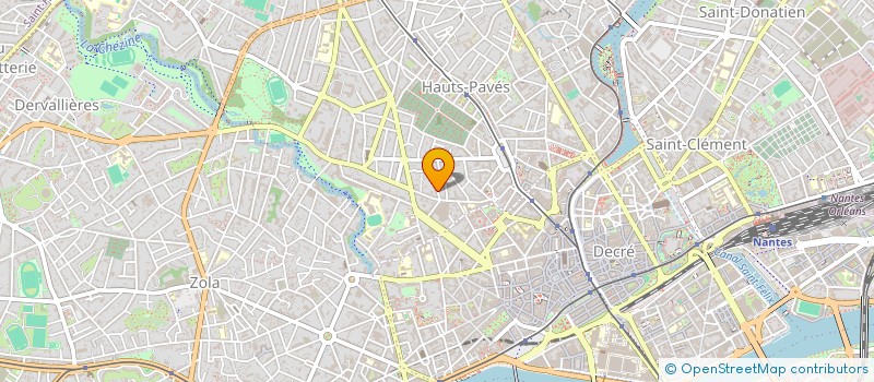 localisation de l'entreprise LES COLOMBES à NANTES