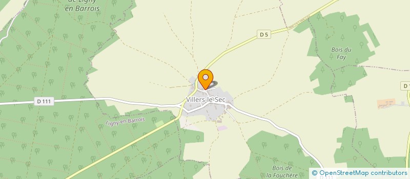 localisation de l'entreprise LES COLOMBES à VILLERS-LE-SEC