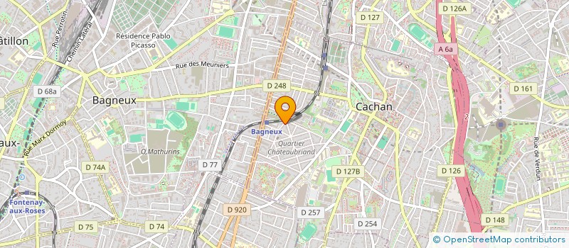 localisation de l'entreprise LES COLOMBES DES CHERUBINS à CACHAN