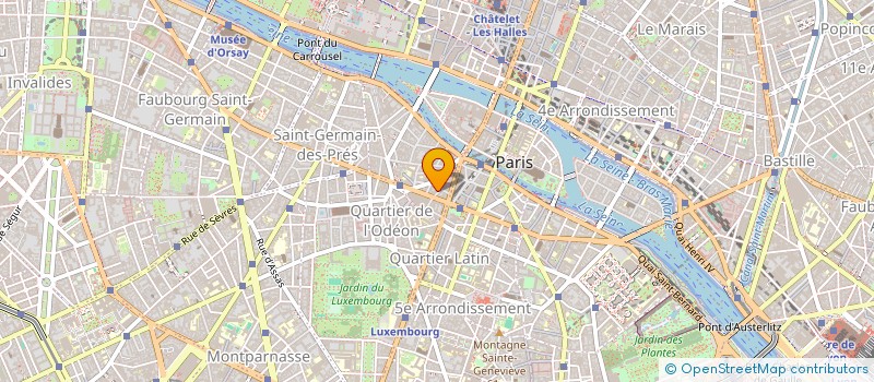 localisation de l'entreprise LES COLONNES DE SAINT-VINCENT  PARIS