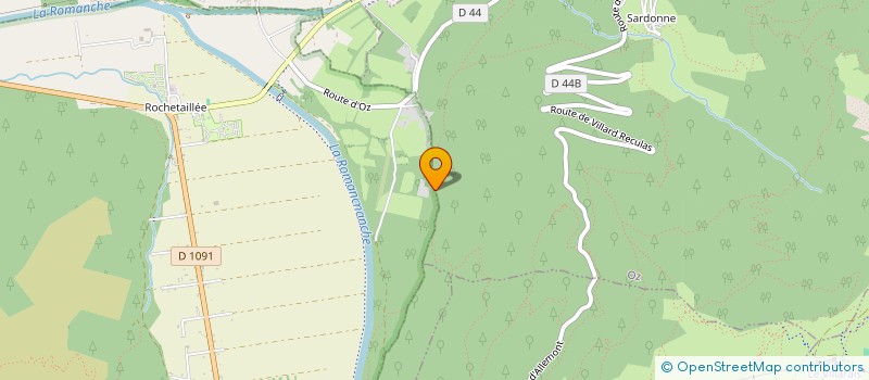 localisation de l'entreprise LES COLPORTEURS DE SAVEURS à ALLEMOND