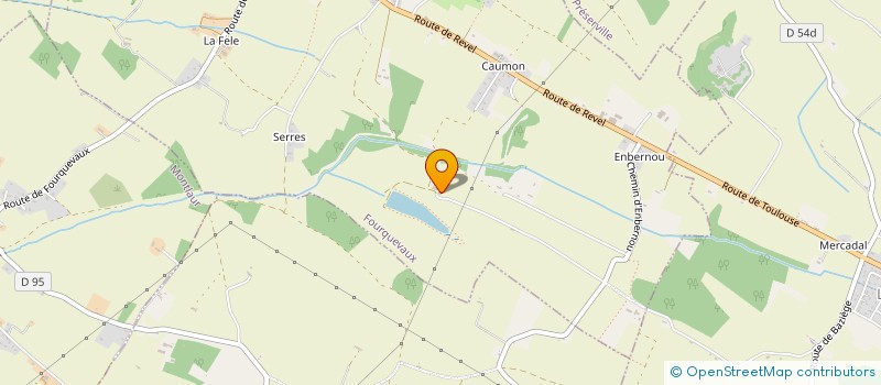 localisation de l'entreprise LES COMBES CACHEES  SIRAN