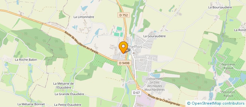 localisation de l'entreprise LES COMBES CULTURES à CHEFFOIS