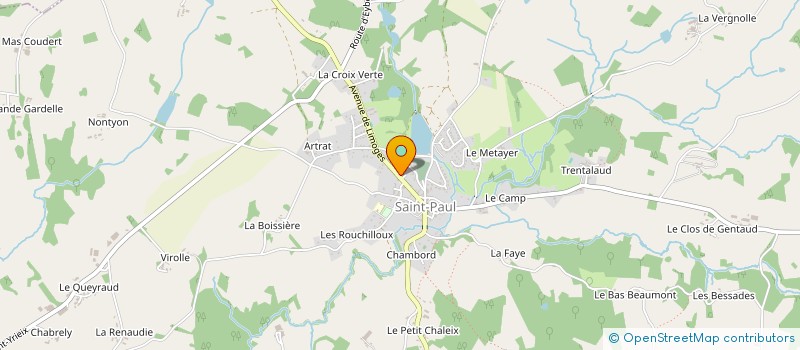 localisation de l'entreprise LES COMBES DE LA JOSIERE  SAINT-PAUL