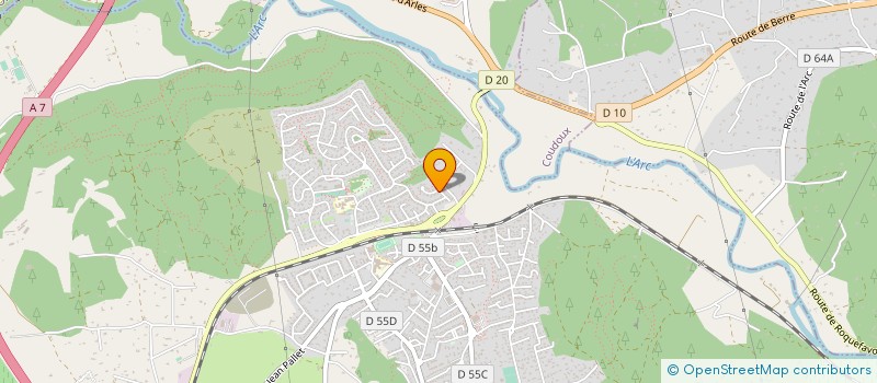 localisation de l'entreprise LES COMEDIENS DES QUATRE TOURS  VELAUX