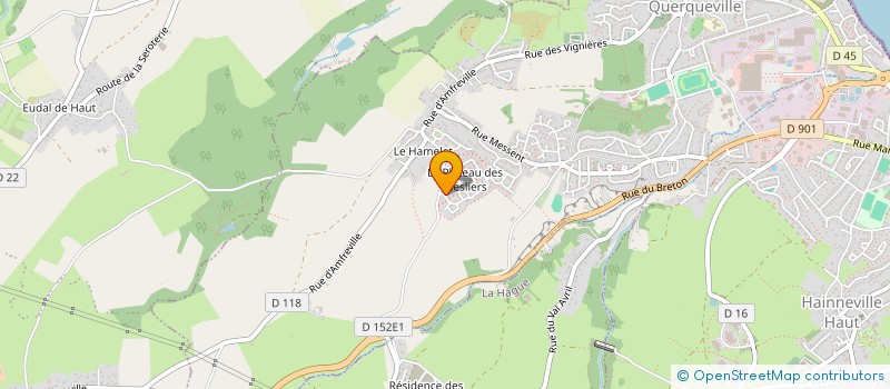 localisation de l'entreprise LES COMETES  CHERBOURG-EN-COTENTIN