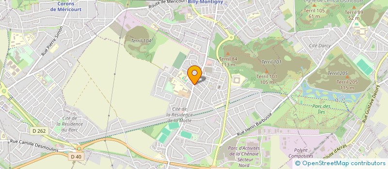 localisation de l'entreprise LES COMMERCANTS ET ARTISANS SYMPAS  ROUVROY