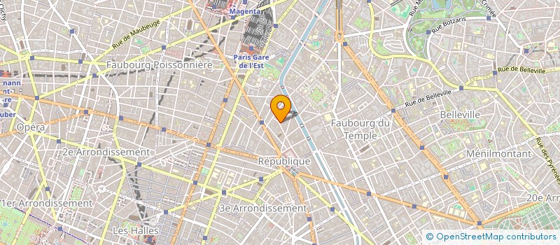 localisation de l'entreprise LES COMMISSAIRES D'EXPOSITION ASSOCIES  PARIS