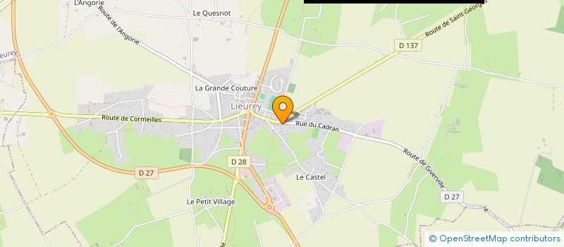 localisation de l'entreprise LES COMPAGNONS BUTINEURS  LIEUREY