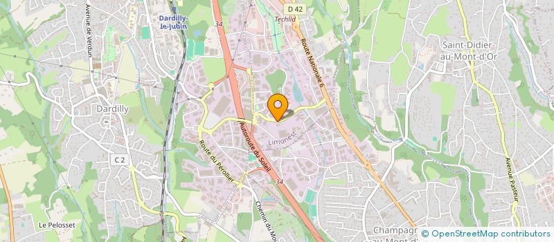 localisation de l'entreprise LES COMPAGNONS BY REHOME à TREVOUX