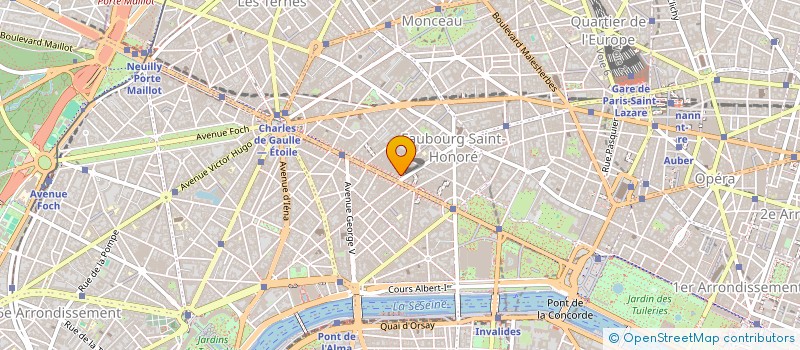 localisation de l'entreprise LES COMPAGNONS D'ARTYS à PARIS