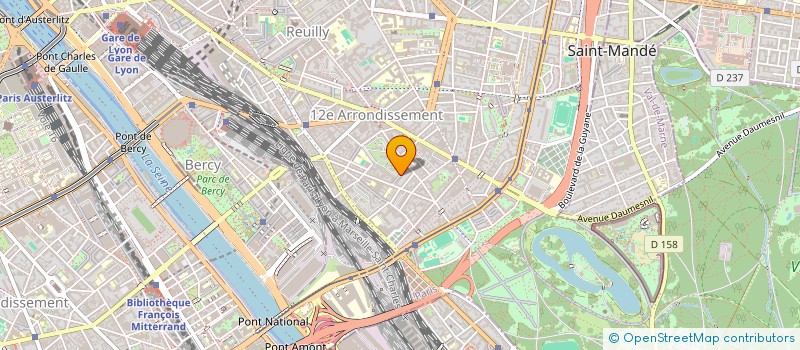 localisation de l'entreprise LES COMPAGNONS DE LA TABLE OVALE PARIS IDF  PARIS