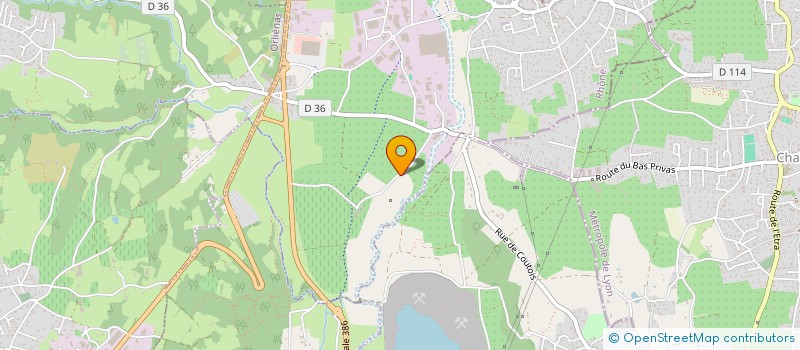 localisation de l'entreprise LES COMPAGNONS DE SAINT JOSEPH PAYSAGISTES à VOURLES