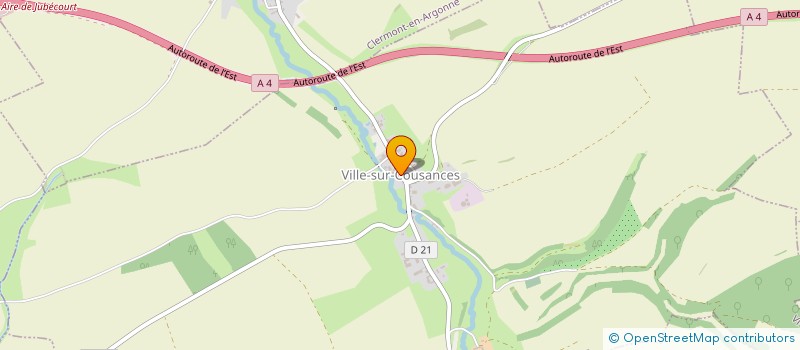 localisation de l'entreprise LES COMPAGNONS DES VALERIES à VILLE-SUR-COUSANCES