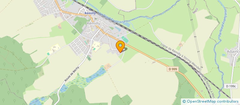 localisation de l'entreprise LES COMPAGNONS DU GUIDON à REMILLY