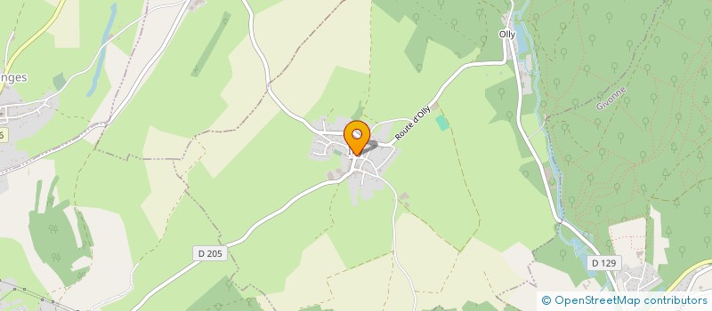 localisation de l'entreprise LES COMPAGNONS DU LOUP BLANC à LA CHAPELLE