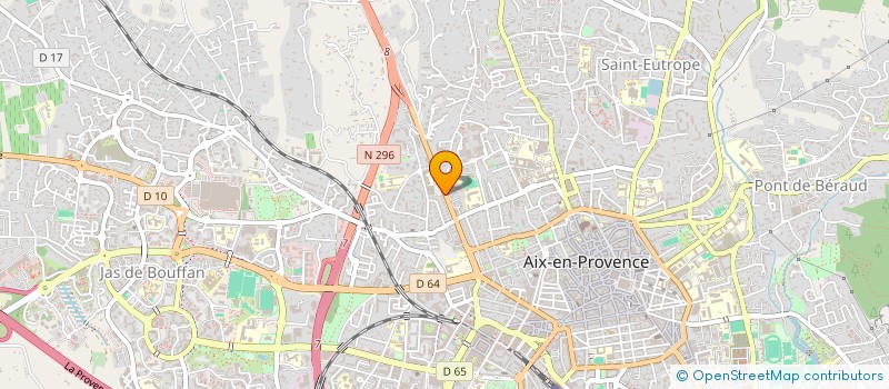 localisation de l'entreprise LES COMPAGNONS DU MIDI à AIX-EN-PROVENCE