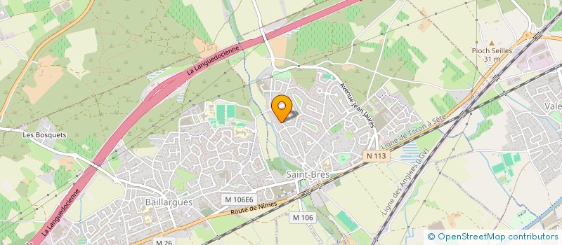 localisation de l'entreprise LES COMPAGNONS DU PARTAGE DU LANG ROUSSI à SAINT-BRES