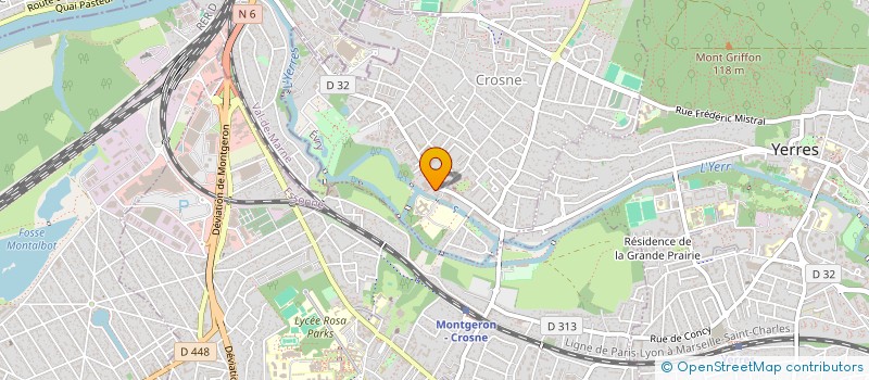 localisation de l'entreprise LES COMPAGNONS DU VAL DE MARNE à CROSNE