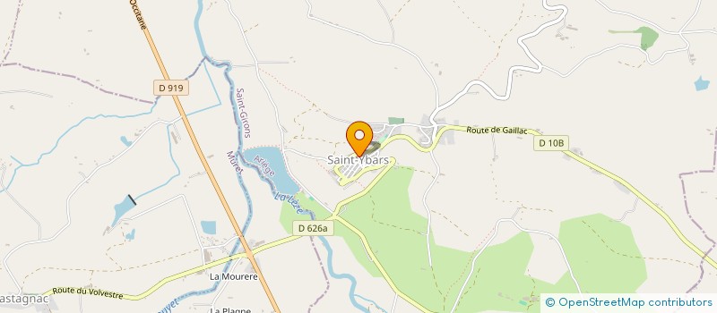 localisation de l'entreprise LES COMPAGNONS DU VENT D AUTAN à LEZAT-SUR-LEZE