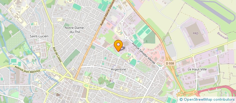 localisation de l'entreprise LES COMPAGNONS IT à BEAUVAIS