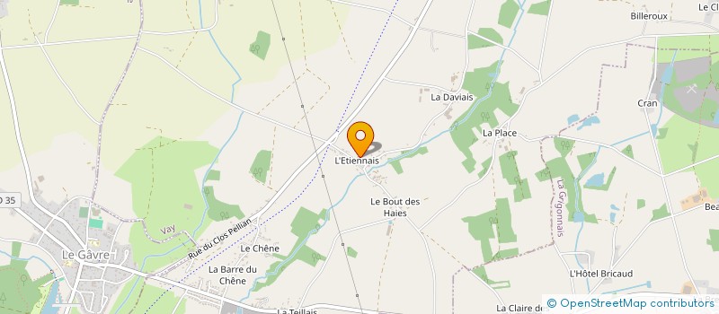 localisation de l'entreprise LES COMPAGNONS RAMONEURS  VAY