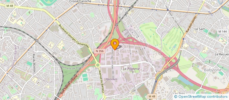localisation de l'entreprise LES COMPANIONS à MARCQ-EN-BARŒUL