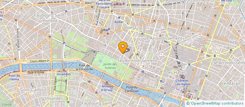 localisation de l'entreprise LES COMPERES  PARIS