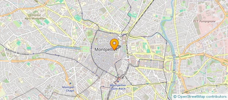 localisation de l'entreprise LES COMPERES à MONTPELLIER