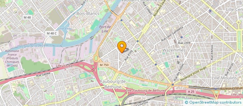 localisation de l'entreprise LES COMPERES à LILLE