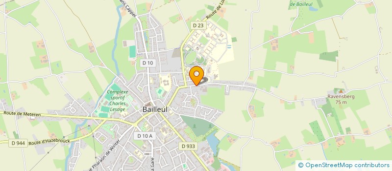 localisation de l'entreprise LES COMPERES RESTAURATION à BAILLEUL