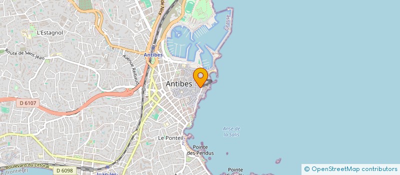 localisation de l'entreprise LES COMPLICES DU FAIT MAIN  ANTIBES