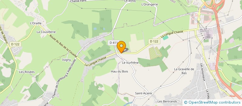 localisation de l'entreprise LES COMPLICES TOLLEVAST  TOLLEVAST