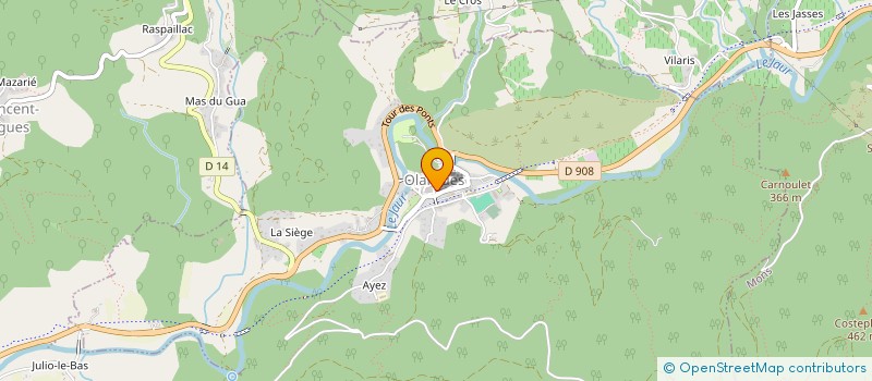 localisation de l'entreprise LES COMPOSITES D HERIC à MONS