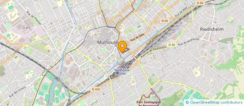 localisation de l'entreprise LES COMPOTES  MULHOUSE