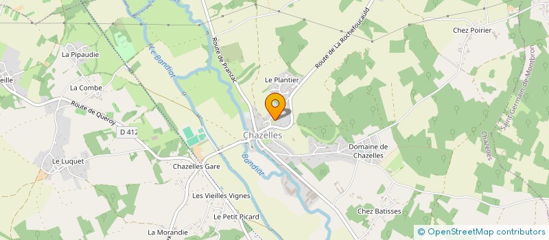 localisation de l'entreprise LES COMPTES DU CHAT ZELE à CHAZELLES