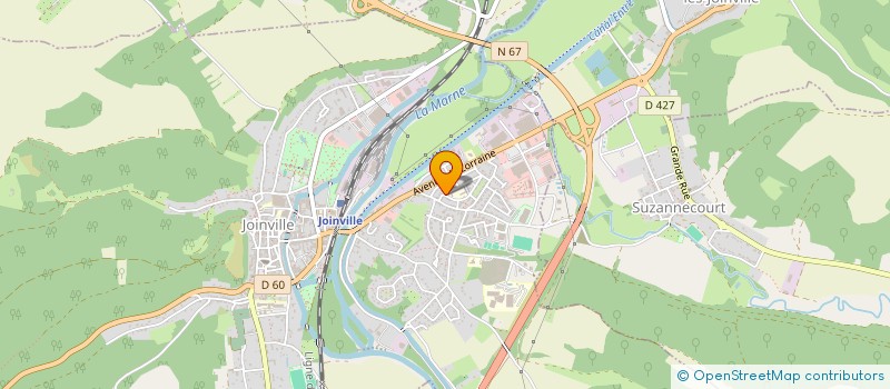 localisation de l'entreprise LES COMPTOIRS à JOINVILLE